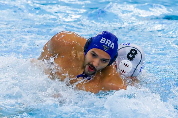 Divulgação/FINA Pólo Aquático - Brasil perde para Montenegro pela terceira rodada do Pré-Olímpico