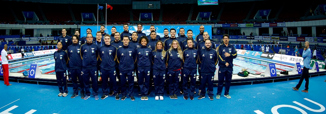 Satiro Sodré/SSPress/CBDA Natação - Seleção brasileira faz primeiro treino na piscina do Campeonato Mundial de Natação