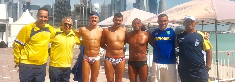 Divulgação/CBDA Maratonas Aquáticas - Valendo vaga para homens, Seleção disputa etapa do Fina Marathon Swim World Series