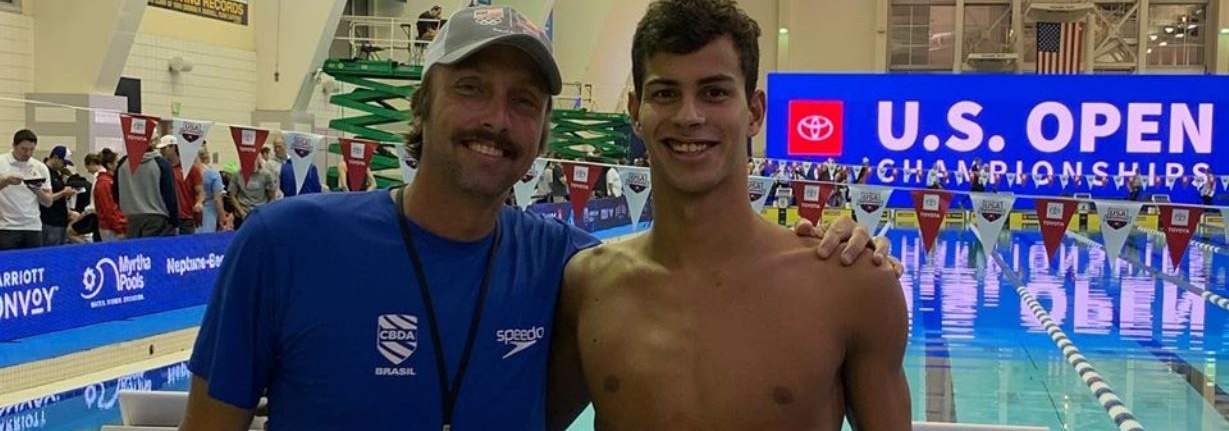 Divulgação Natação - Guilherme Costa quebra novo recorde sul-americano no US Open; Fratus é ouro nos 50m livre