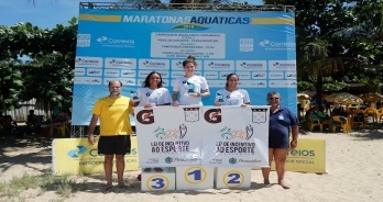Bruno Yamamoto e Giovanna Araújo vencem a Copa Brasil, em Caraguatatuba