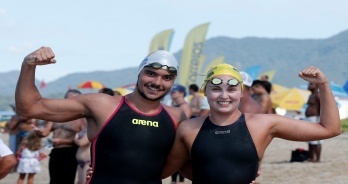 Betina Lorscheirtter e Victor Colonese vencem prova de 5 km do Campeonato Brasileiro