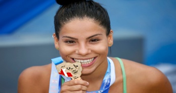 Quatro medalhas e uma vaga para os Jogos Pan-Americanos no segundo dia de Saltos em Callao