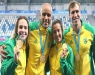 Natação - JOGOS PAN AMERICANOS - NATAÇÃO - DIA 3 - 7 MEDALHAS
