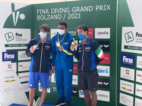 Isaac Souza conquista a medalha de ouro no Grand Prix de Bolzano