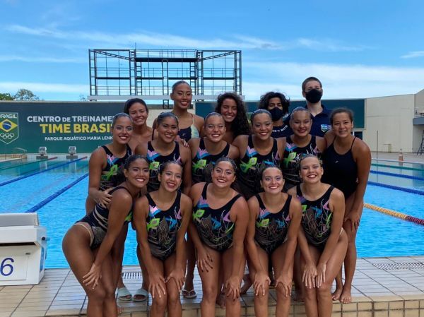 Seleção Junior de Nado Artístico é convocada para o Sul-Americano e para os Jogos Pan-Americanos