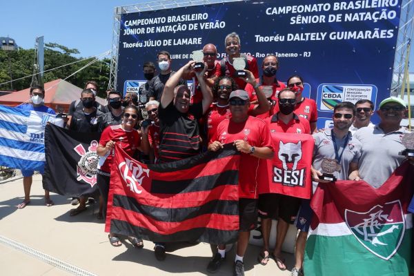 Flamengo é campeão geral do Campeonato Brasileiro Sênior de Natação