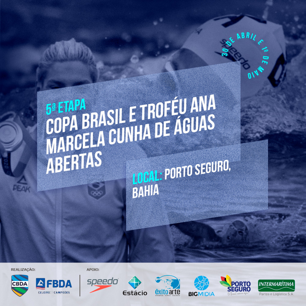Porto Seguro recebe 5ª etapa da Copa Brasil e Troféu Ana Marcela Cunha de Águas Abertas