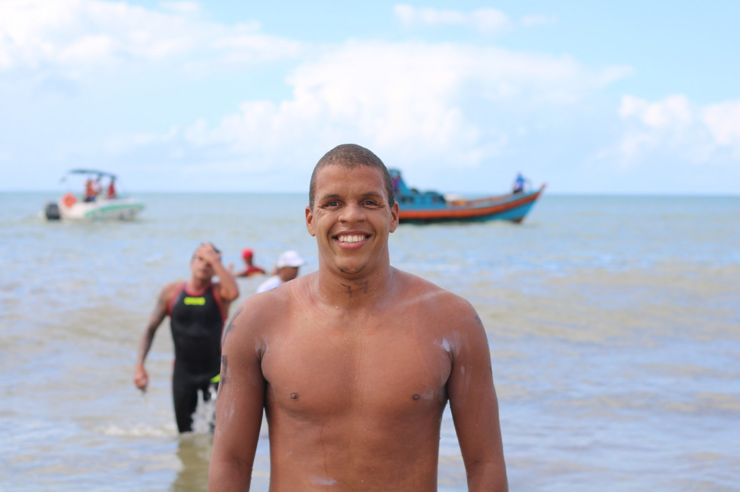 Gabriela Soriano e Renan Barbosa são campeões da prova de 5 km da Copa Brasil em Porto Seguro