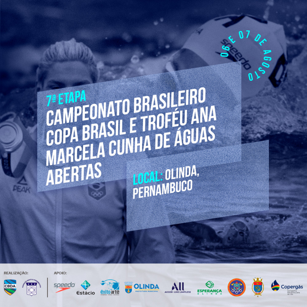 Olinda recebe 7ª etapa da Copa Brasil e Troféu Ana Marcela Cunha de Águas Abertas