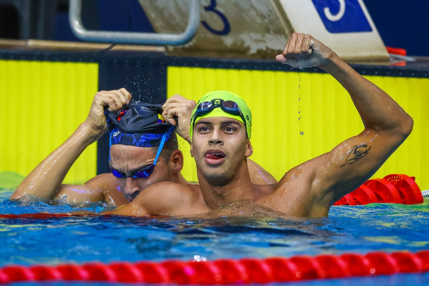 Brasil ganha mais oito ouros, chega a 47 medalhas e sobra no quadro de medalhas da Natação em Assunção