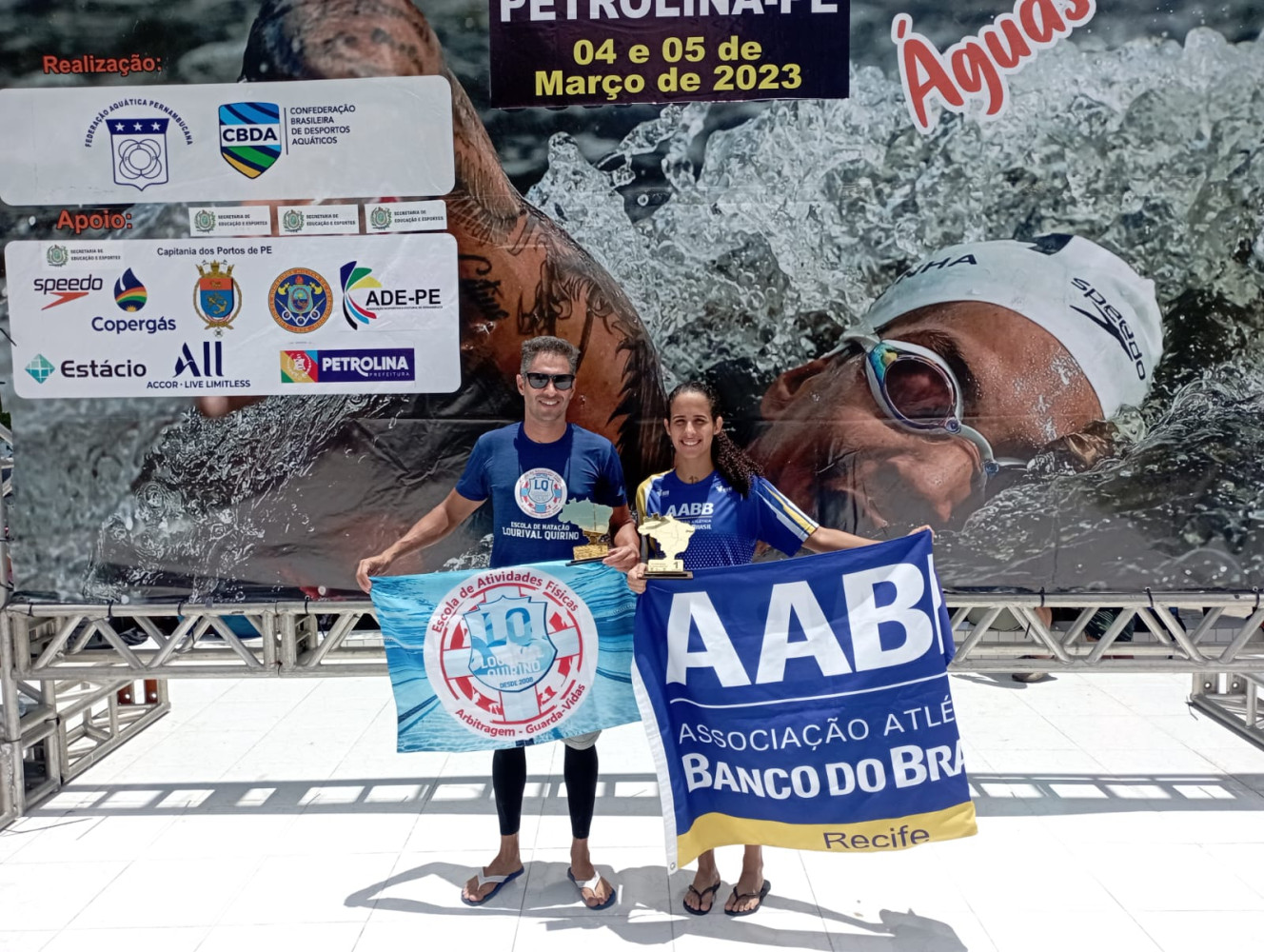Gabriela Soriano e Jorge Libório vencem prova de 5 km da Copa Brasil, em Petrolina