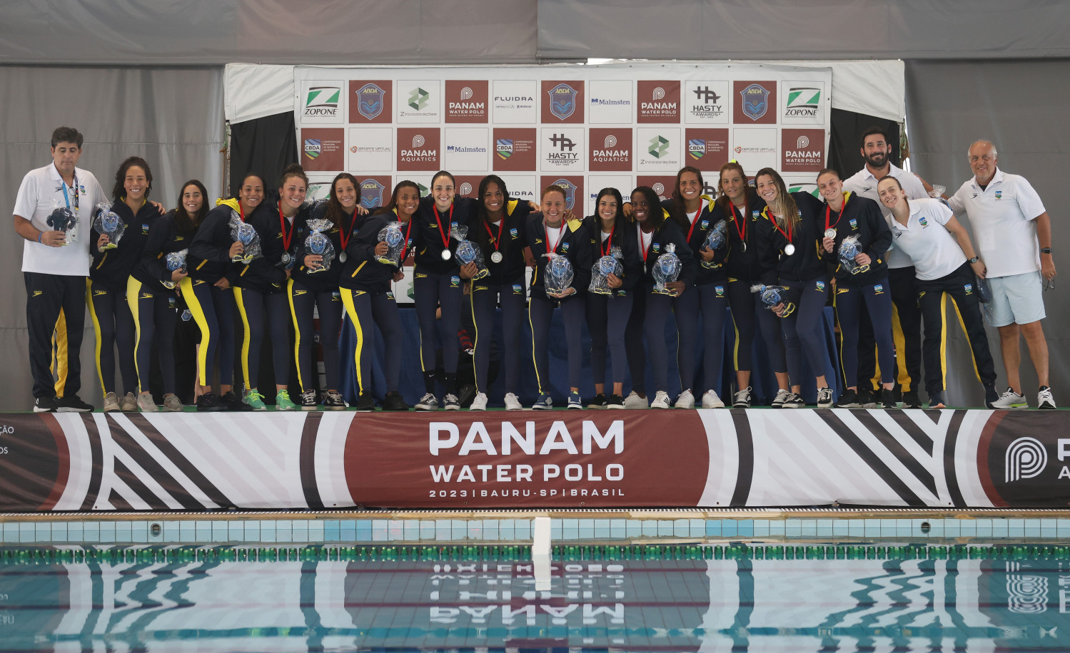 Seleção feminina sub-20 disputa Campeonato Mundial de Polo Aquático, em  Portugal - Notícia :: CBDA