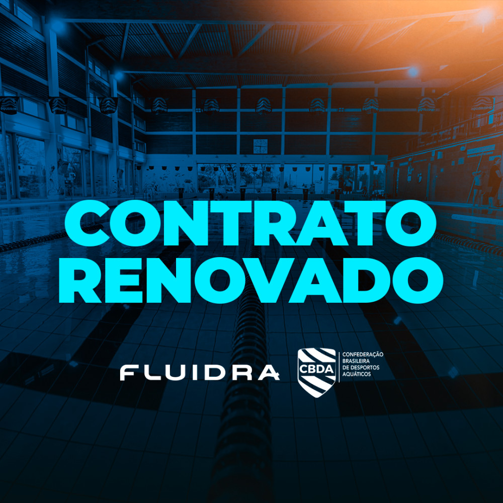 CBDA e Fluidra renovam contrato de patrocínio até julho de 2024