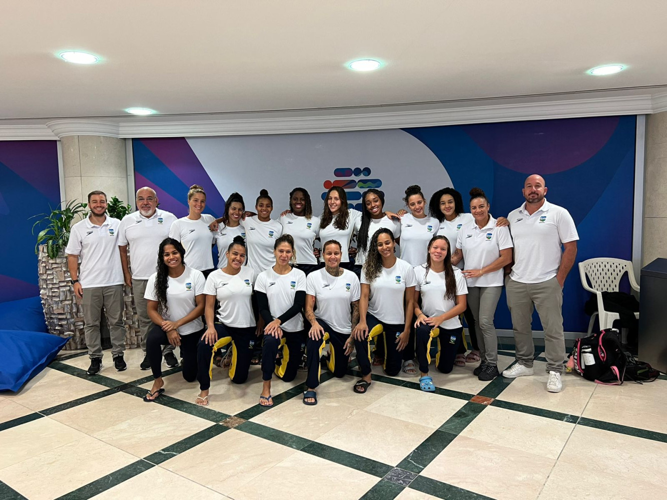 Seleção feminina de Polo Aquático vence Singapura e termina Mundial na 15ª colocação