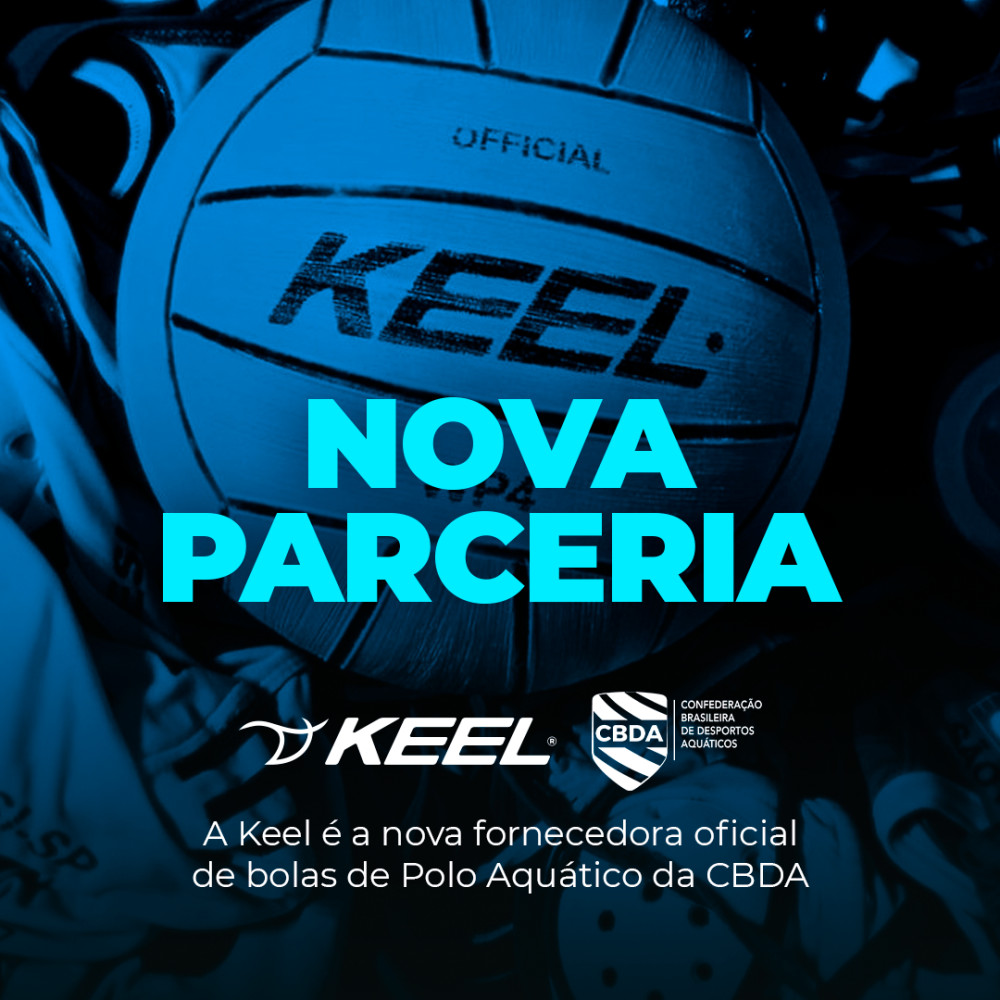 Keel é a nova fornecedora oficial de bolas de Polo Aquático da CBDA