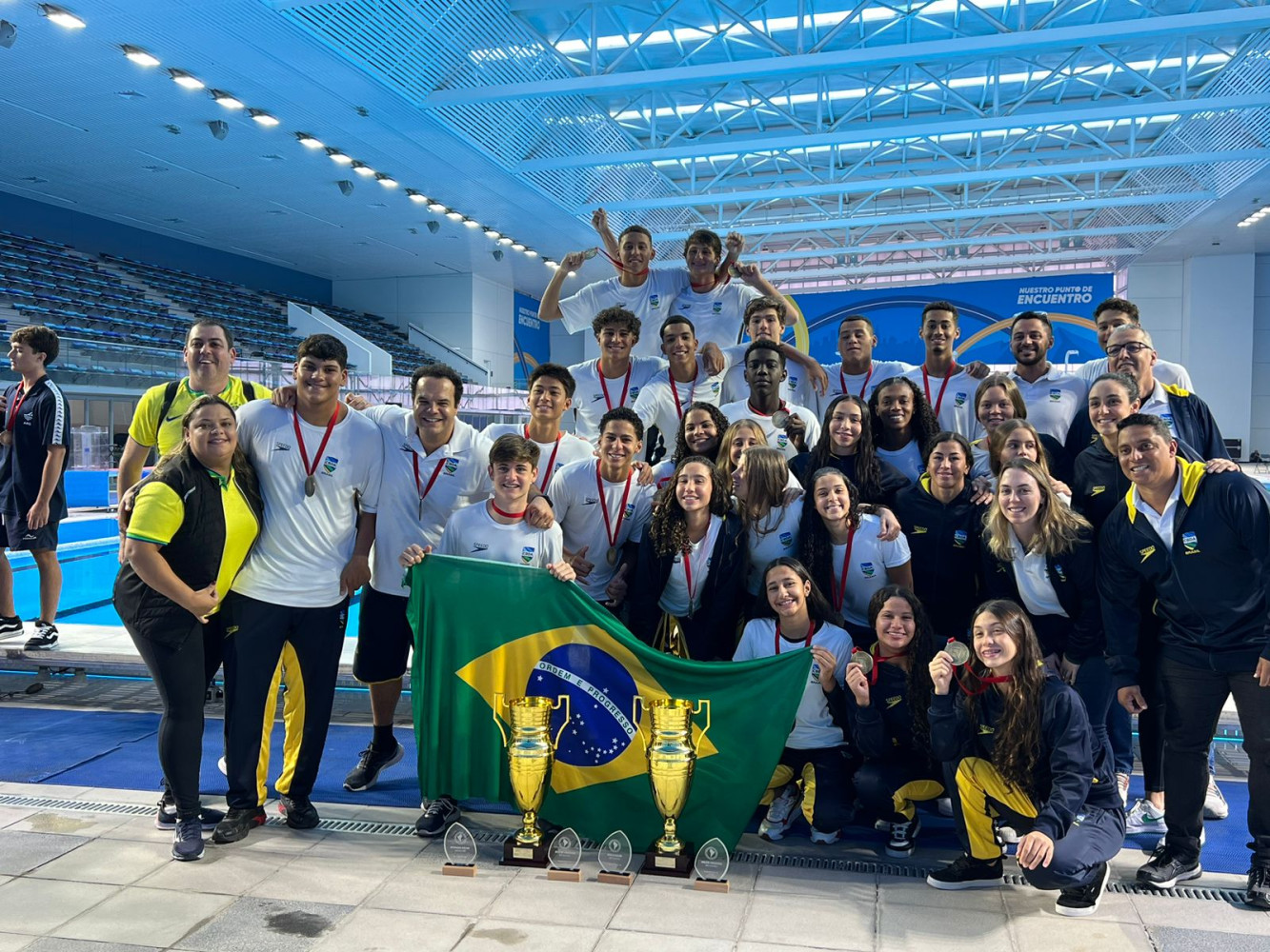 Invicto, Brasil domina e conquista título do Sul-Americano sub-16 no masculino e no feminino