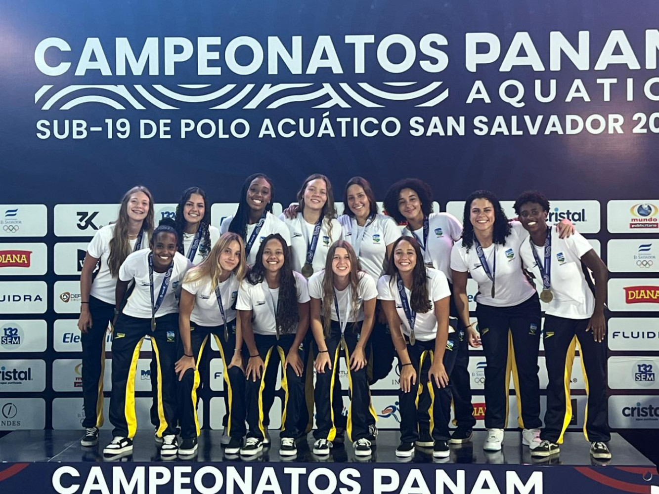 Seleção feminina de Polo Aquático vence Argentina e conquista Pan-Americano sub-19 pela primeira vez