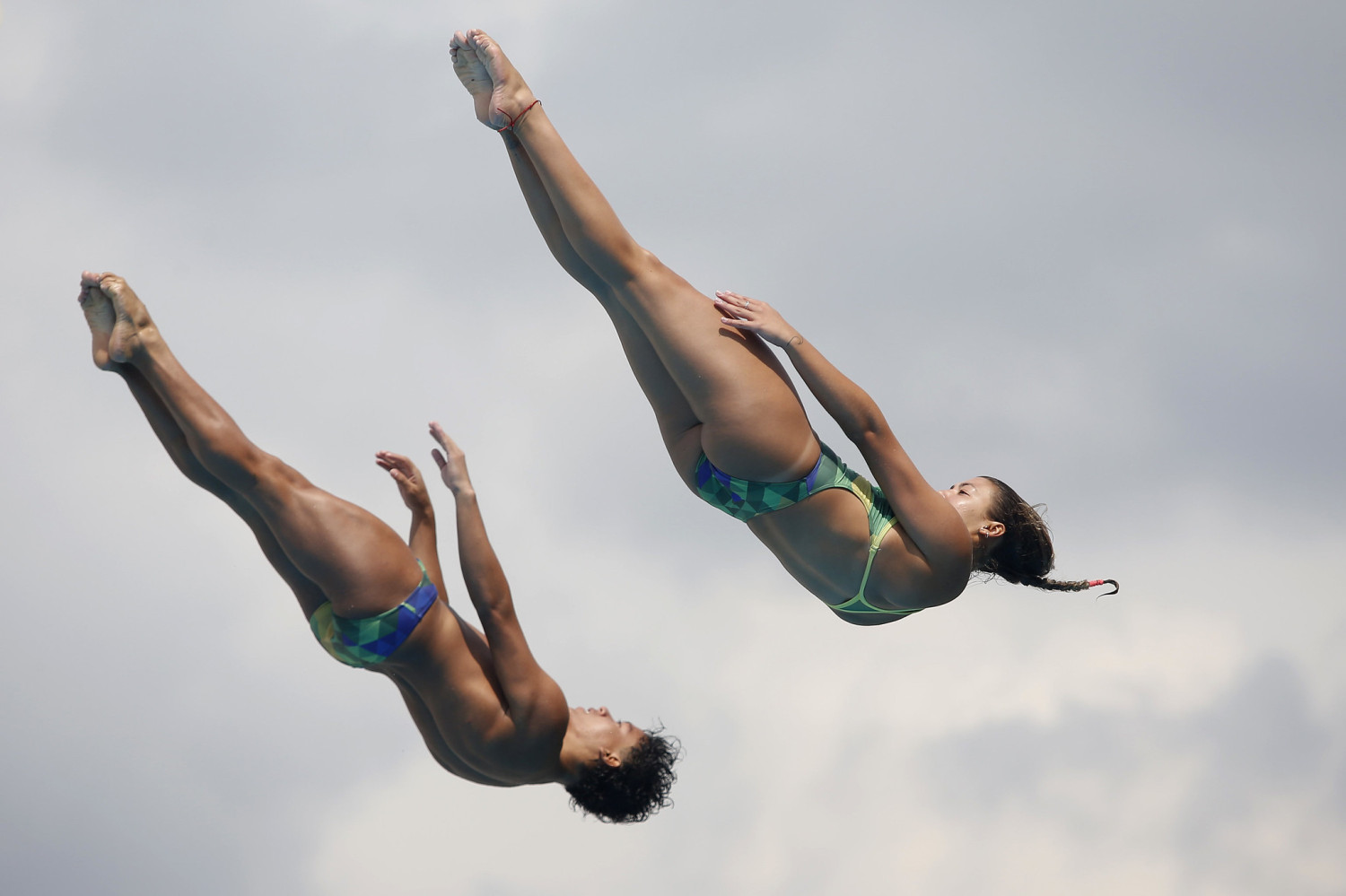 Anna Lucia Santos e Rafael Max conquistam primeira medalha de ouro do Brasil no Sul-Americano