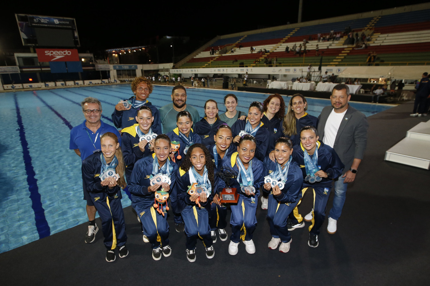 Brasil conquista mais quatro medalhas e termina Saltos e Nado como vice-campeão geral do Sul-Americano