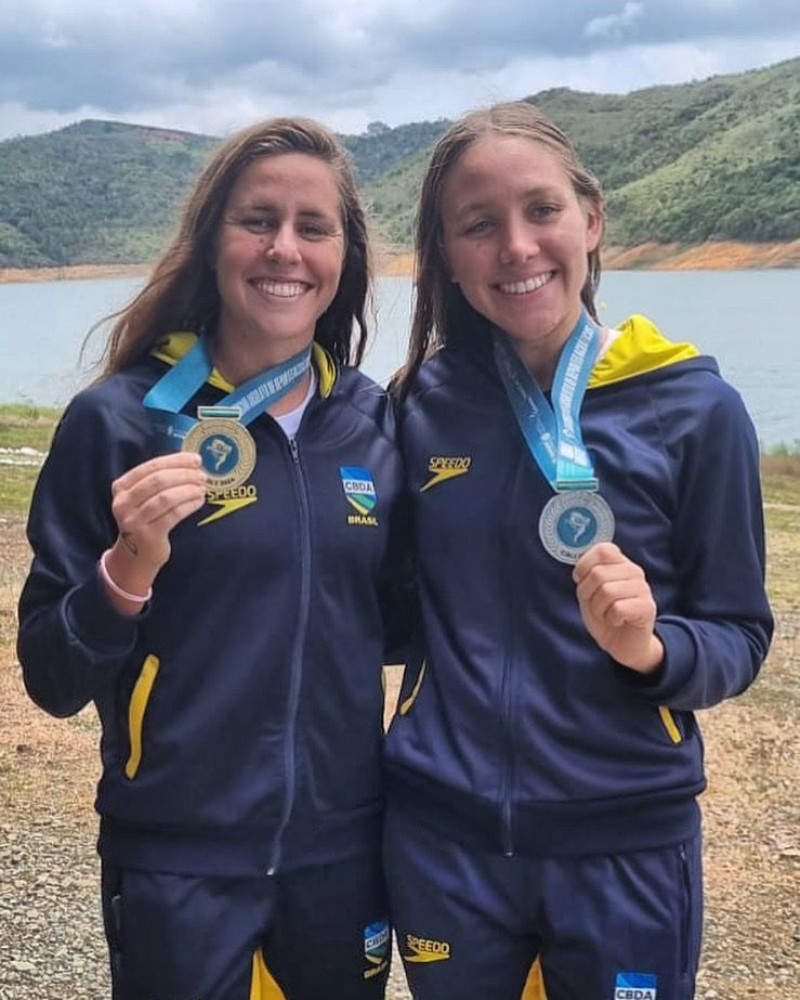 Dobradinha em família: Viviane e Cibelle Jungblut vão ao pódio nos 10 km do Sul-Americano; Polo na semi