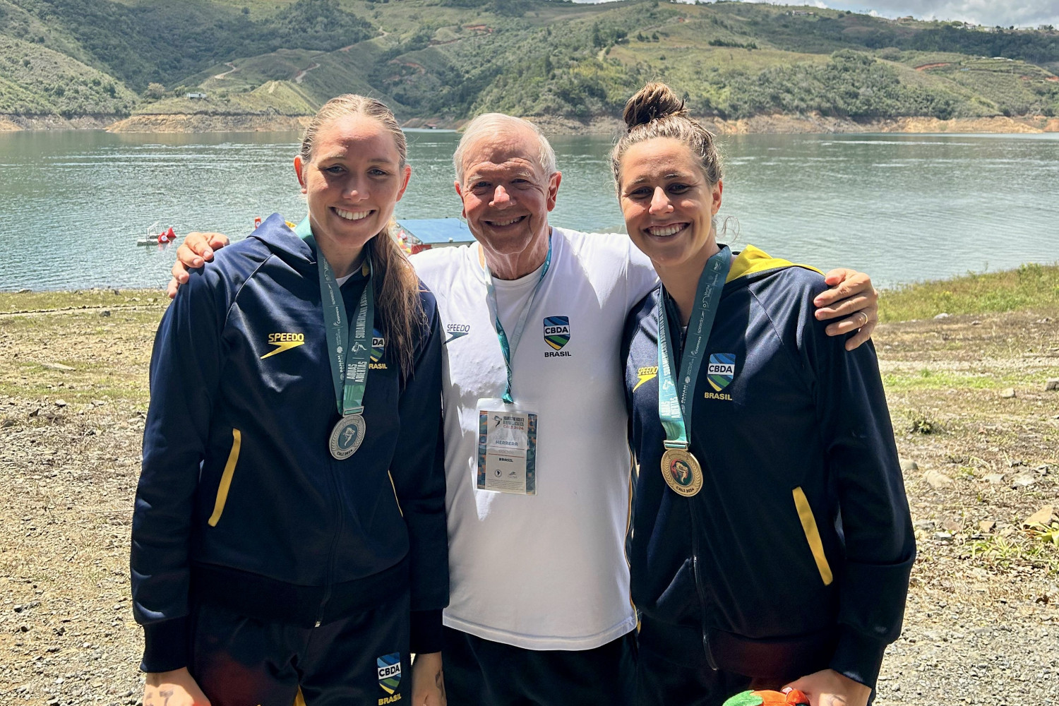 Irmãs Jungblut repetem dobradinha, Macedo é bronze e Brasil passa de 80 medalhas no Sul-Americano