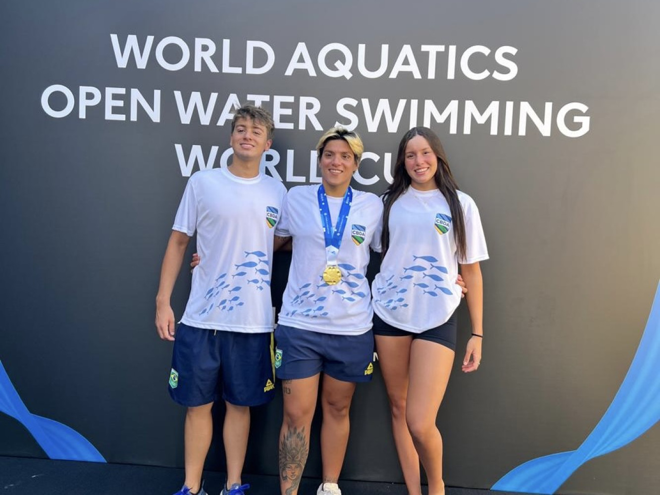 Ana Marcela é heptacampeã da Copa do Mundo de Águas Abertas; Lizian e Melecchi vencem no Junior