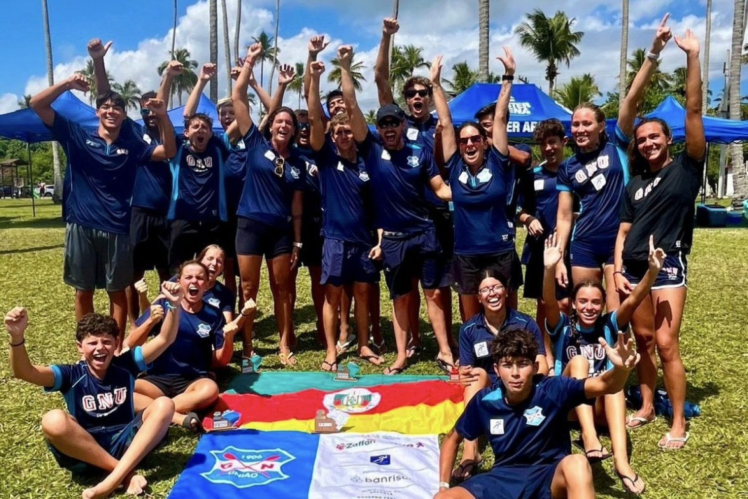 GNU é campeão geral do Campeonato Brasileiro de Águas Abertas de 2024