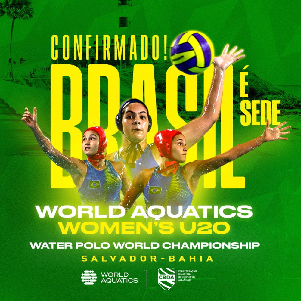 Brasil receberá Mundial sub-20 feminino de Polo Aquático e Sul-Americano Juvenil de Esportes Aquáticos