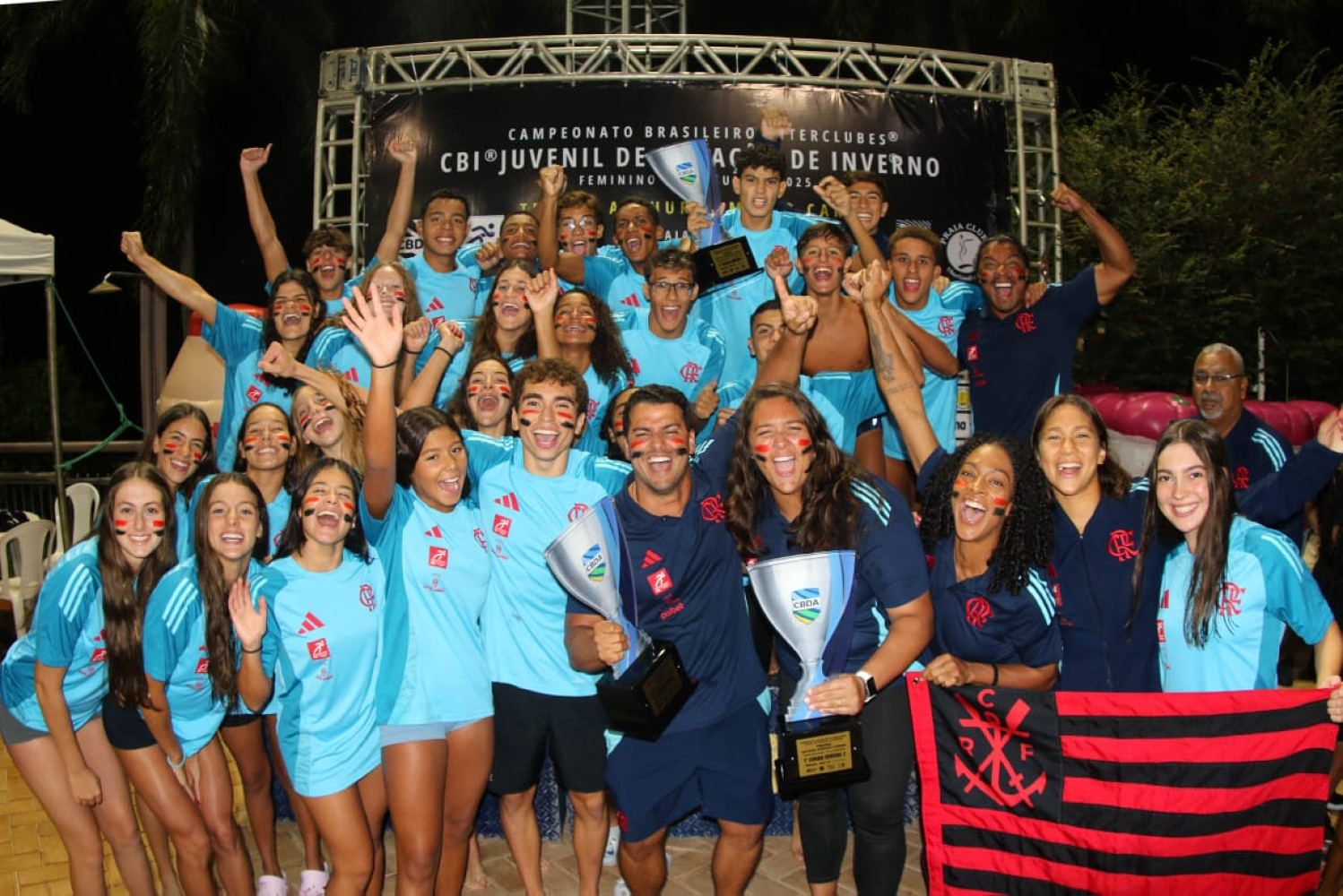 Flamengo é campeão do Campeonato Brasileiro Interclubes Juvenil de Inverno 2025
