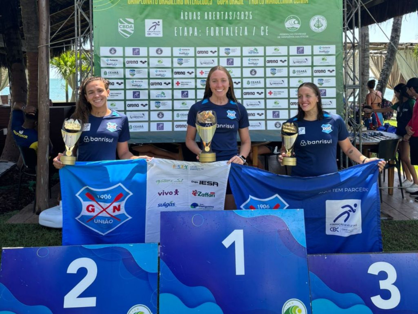 Cibelle Jungblut e Bernardo Gavioli vencem prova de 10 km da etapa de Fortaleza do Campeonato Brasileiro