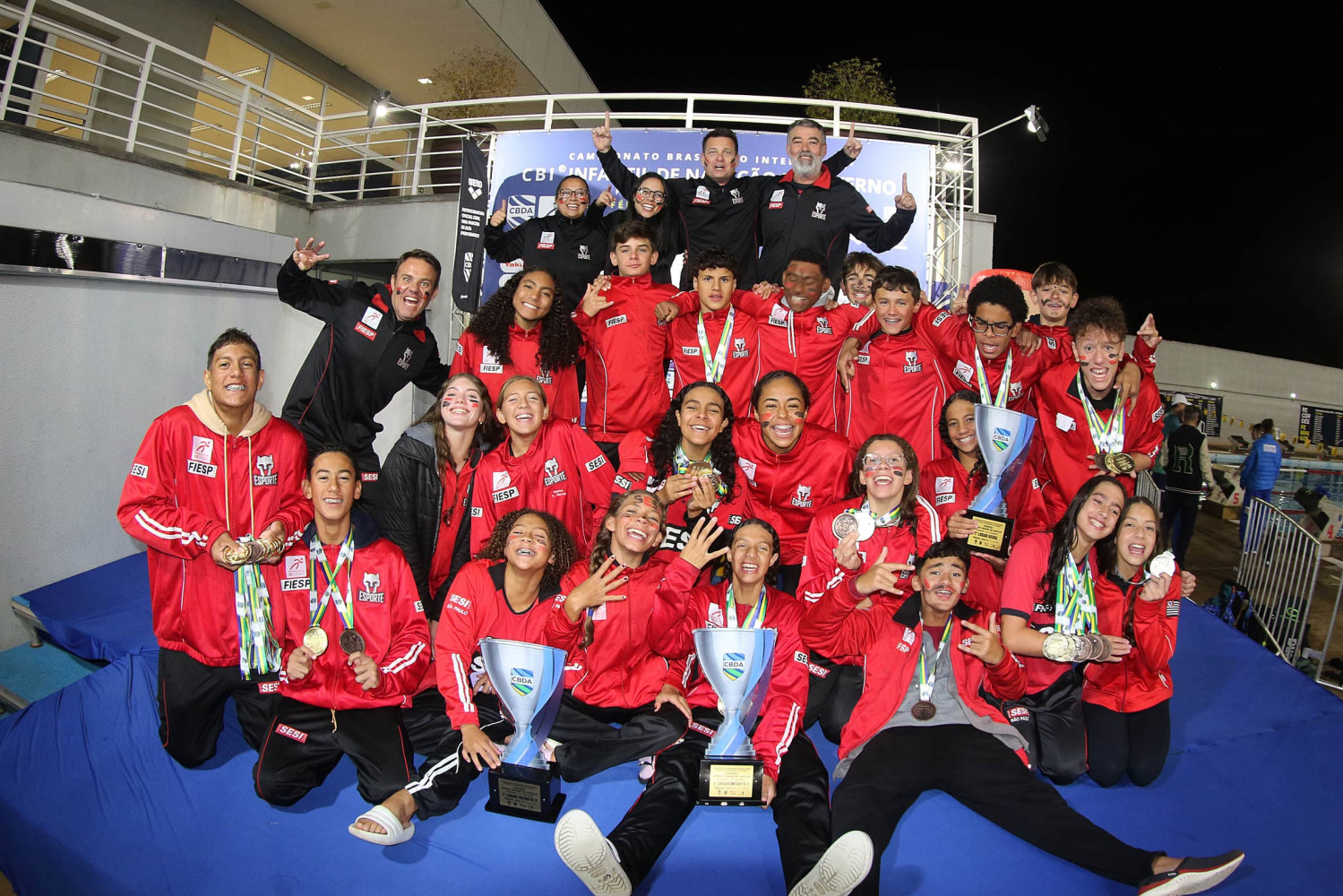 SESI-SP é campeão do Campeonato Brasileiro Interclubes Infantil de Inverno 2025