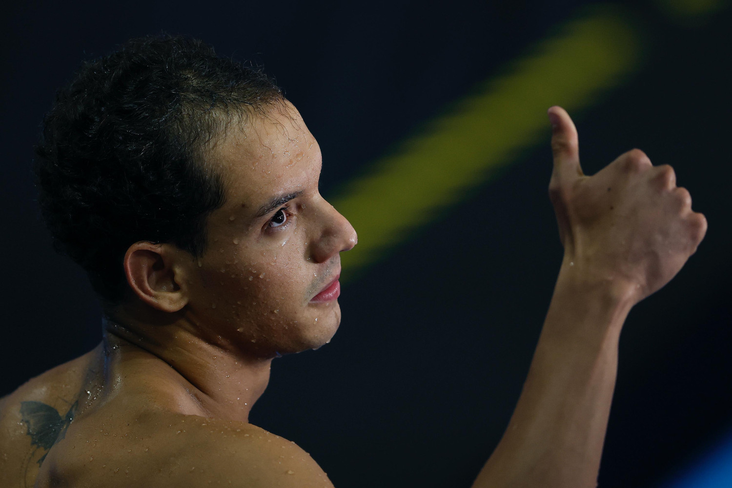 Em final mais forte da história, Caribé termina com o 4º lugar dos 100m livre 