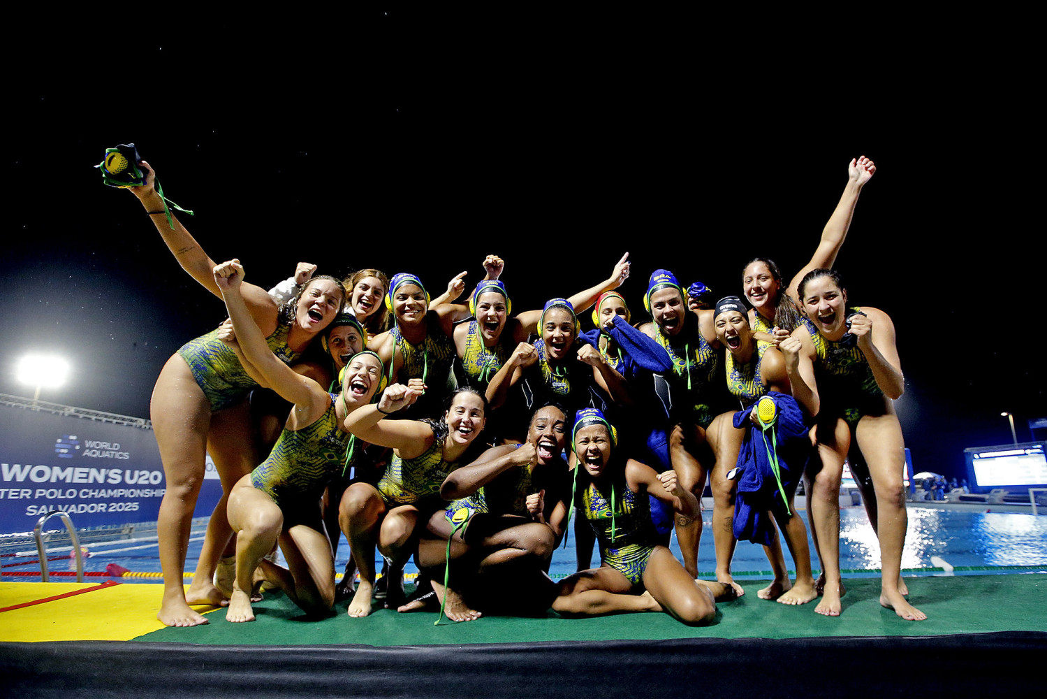 Brasil vence Nova Zelândia e alcança quartas de final no Mundial sub-20 de Polo Aquático