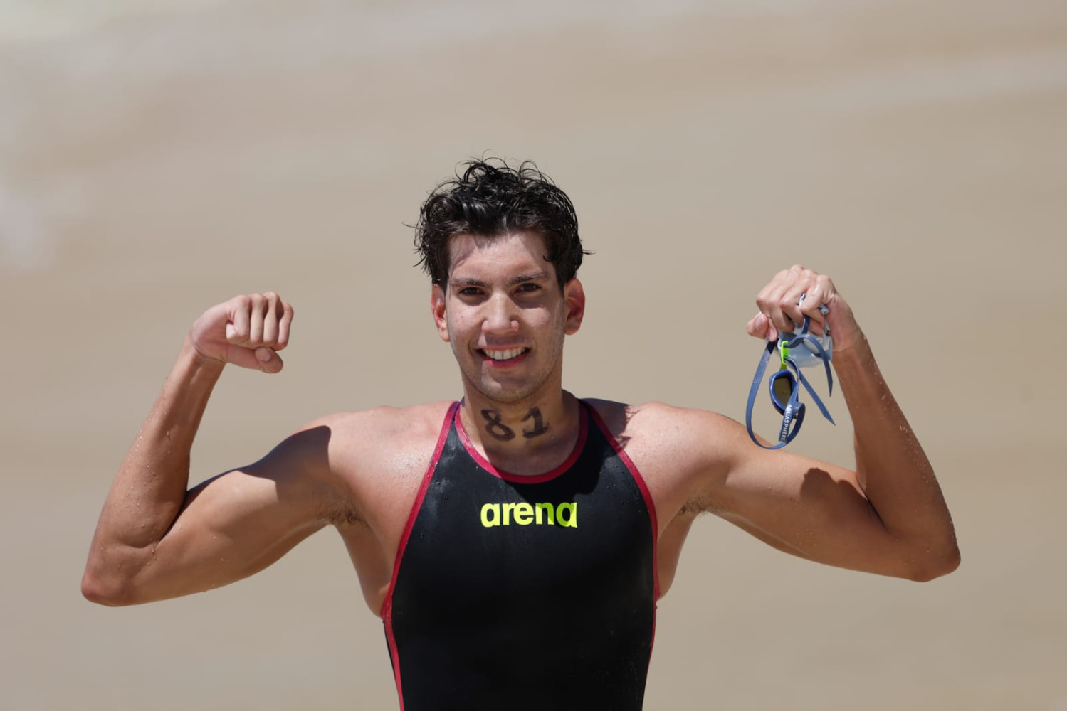 Brasil tem dobradinha no masculino e prata no feminino em dia de estreia das Águas Abertas no Sula