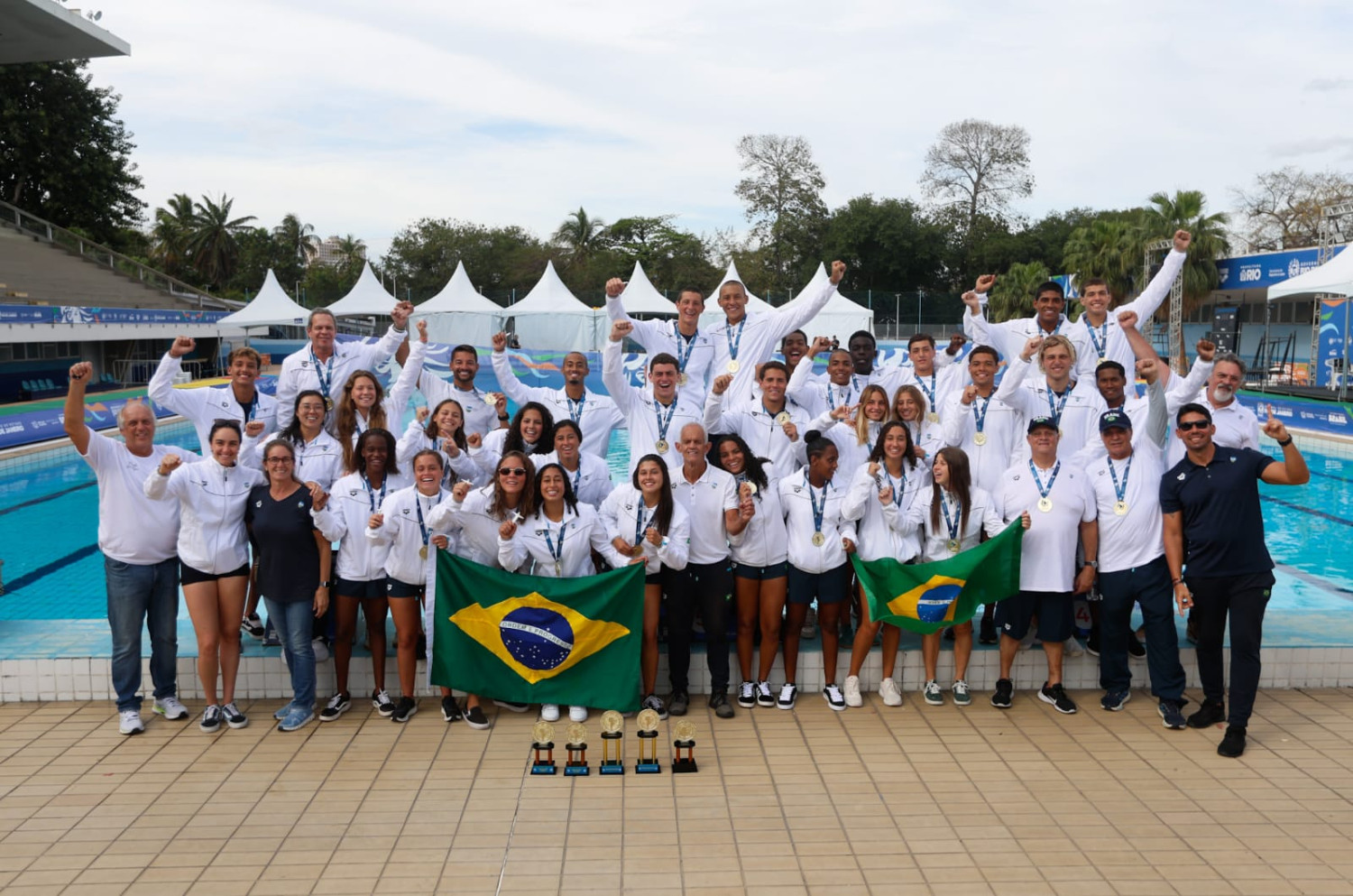 Brasil encerra o Sul-Americano Juvenil com título em todas as modalidades e 162 medalhas conquistadas