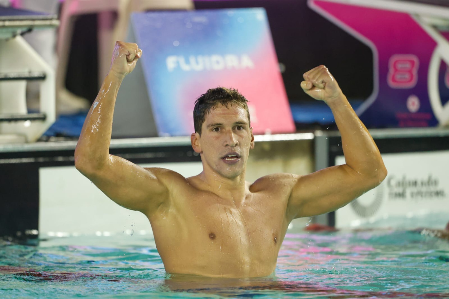 Eduardo Moraes e Agostina Hein quebram recordes de campeonato no 1º dia de Finkel