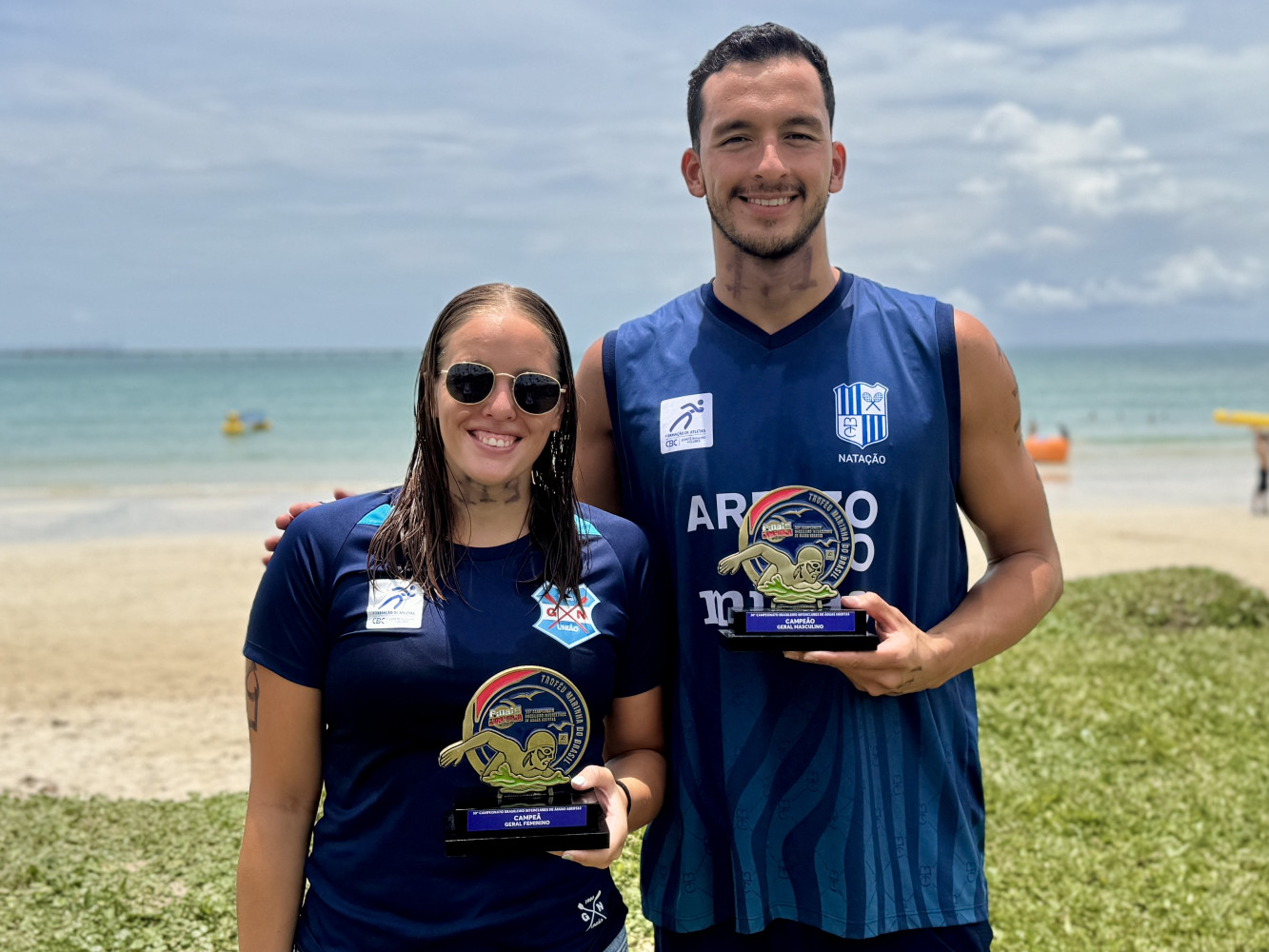 Candela Giordanino e Juan Morales vencem prova de 5 km do Campeonato Brasileiro