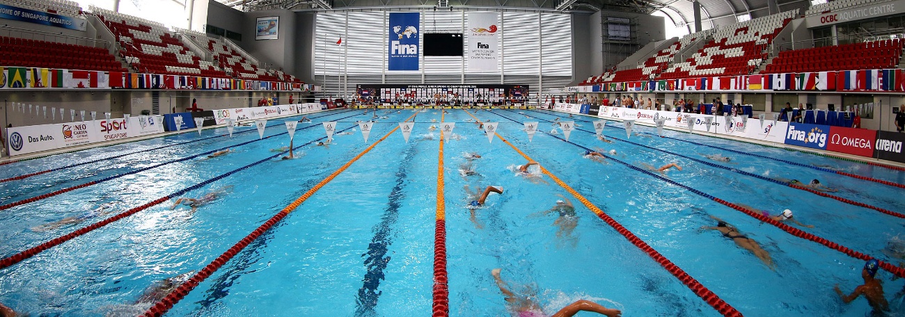 Tudo pronto para o 5º Mundial Junior FINA de Natação