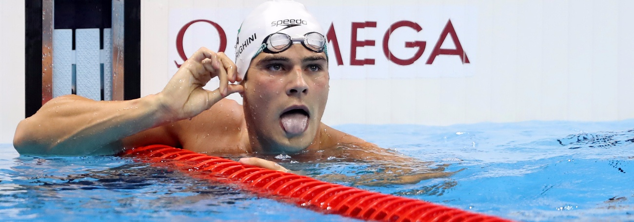 Chierighini é finalista olímpico dos 100m livre