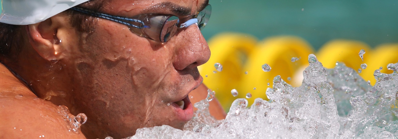 Felipe França na final com segundo tempo dos 100m peito