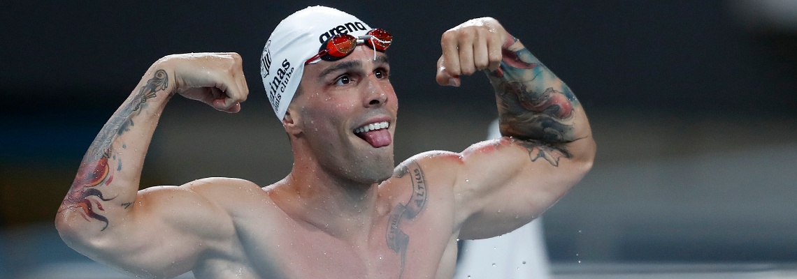 Bruno Fratus faz segundo melhor tempo do mundo, e seleções são definidas