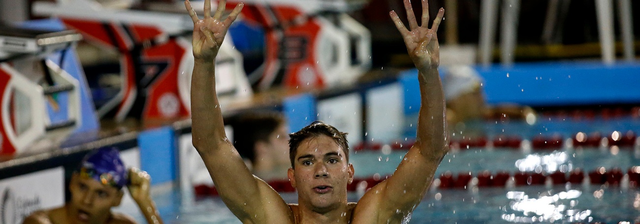 Murilo Sartori vence os 200m livre e iguala Salatta como maior vencedor do Troféu Chico Piscina