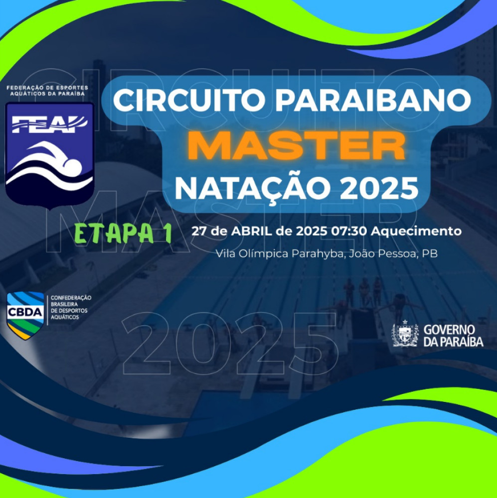 Circuito Paraibano Master de Natação 2025