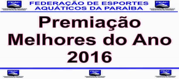 MELHORES ATLETAS DO ANO DE 2016