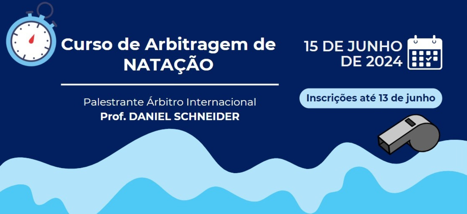 Curso de Arbitragem de Natação - Dia 15 de Junho de 2024