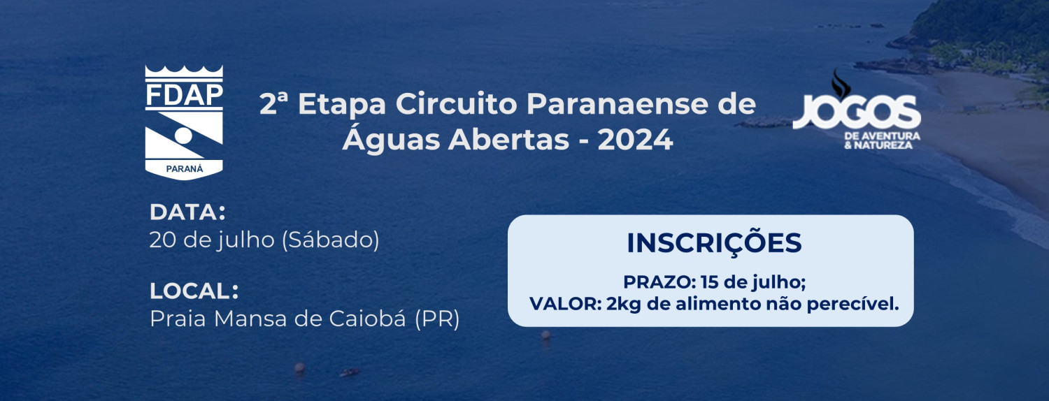 2ª Etapa Do Circuito Paranaense De Águas Abertas