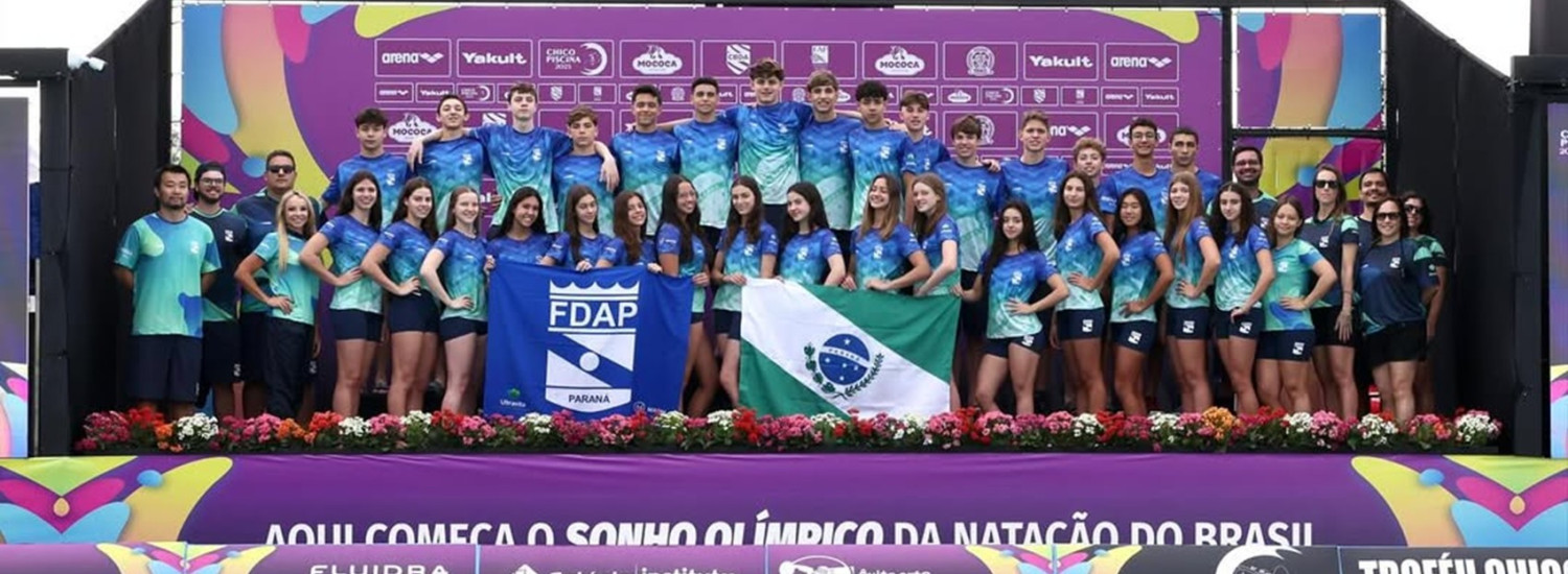 Paraná conquista o 3º lugar Geral no 57º Troféu Chico Piscina