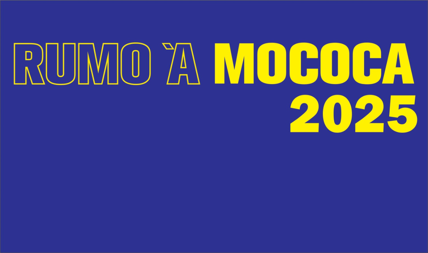 Rumo à Mococa 2025